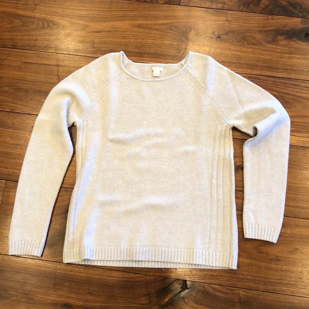 COPY - J Crew merino/viscose/nylon sweater light wear
